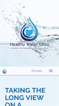 Mobile Screenshot of healthywaterohio.org